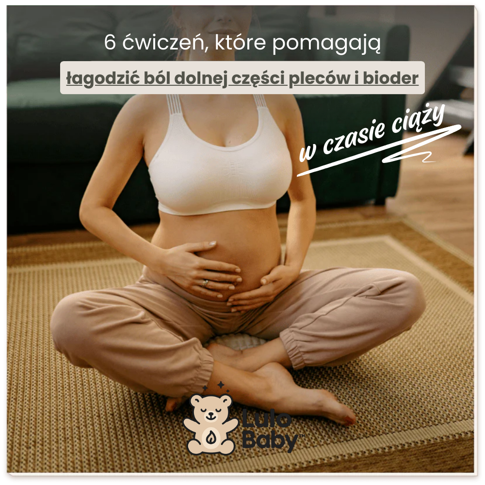 E-BOOK - "Ulga dla pleców i krzyża w ciąży – 6 ćwiczeń dla przyszłych mam"