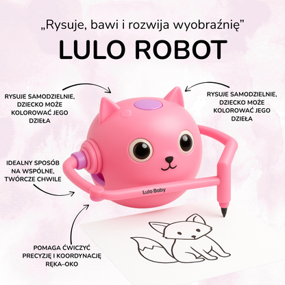 LuloRobot™ - Rysujący robot rozwijający kreatywność i wyobraźnię
