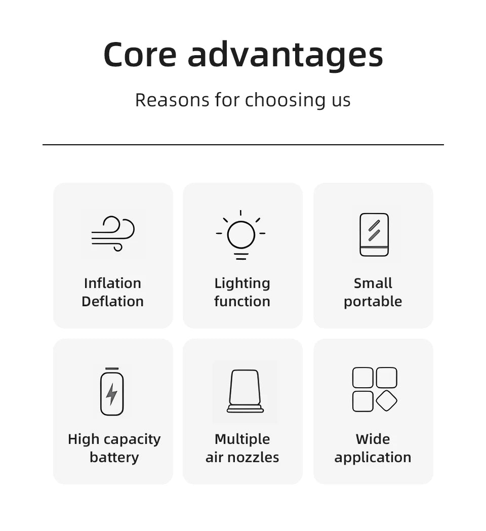 LuloPompka™ – Pompka do materaca ciążowego