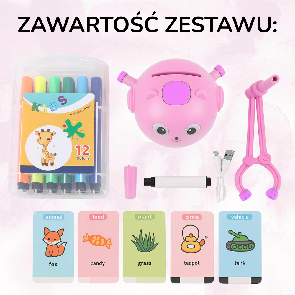 LuloRobot™ - Rysujący robot rozwijający kreatywność i wyobraźnię